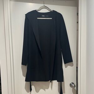 Zara Women's Black Trench Coat